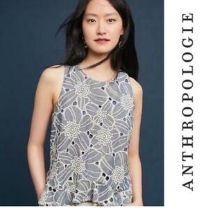 Anthropologie Sunday In Brooklyn Eyelet Tank